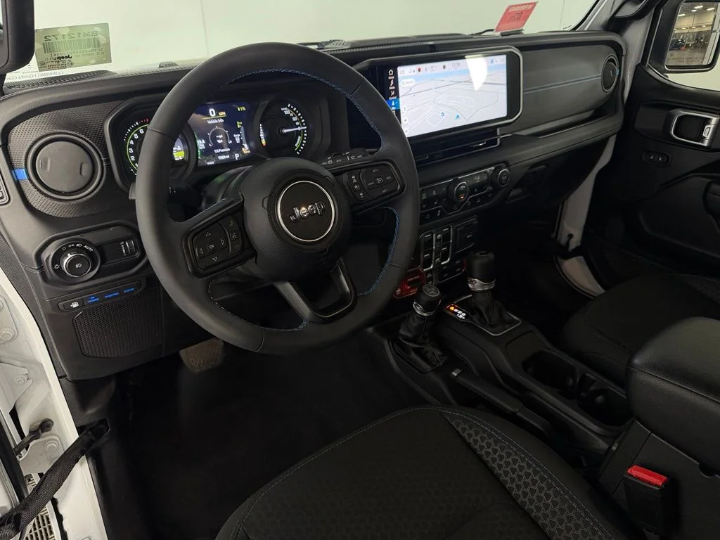 Used 2024 White Jeep Rubicon 4xe image 13