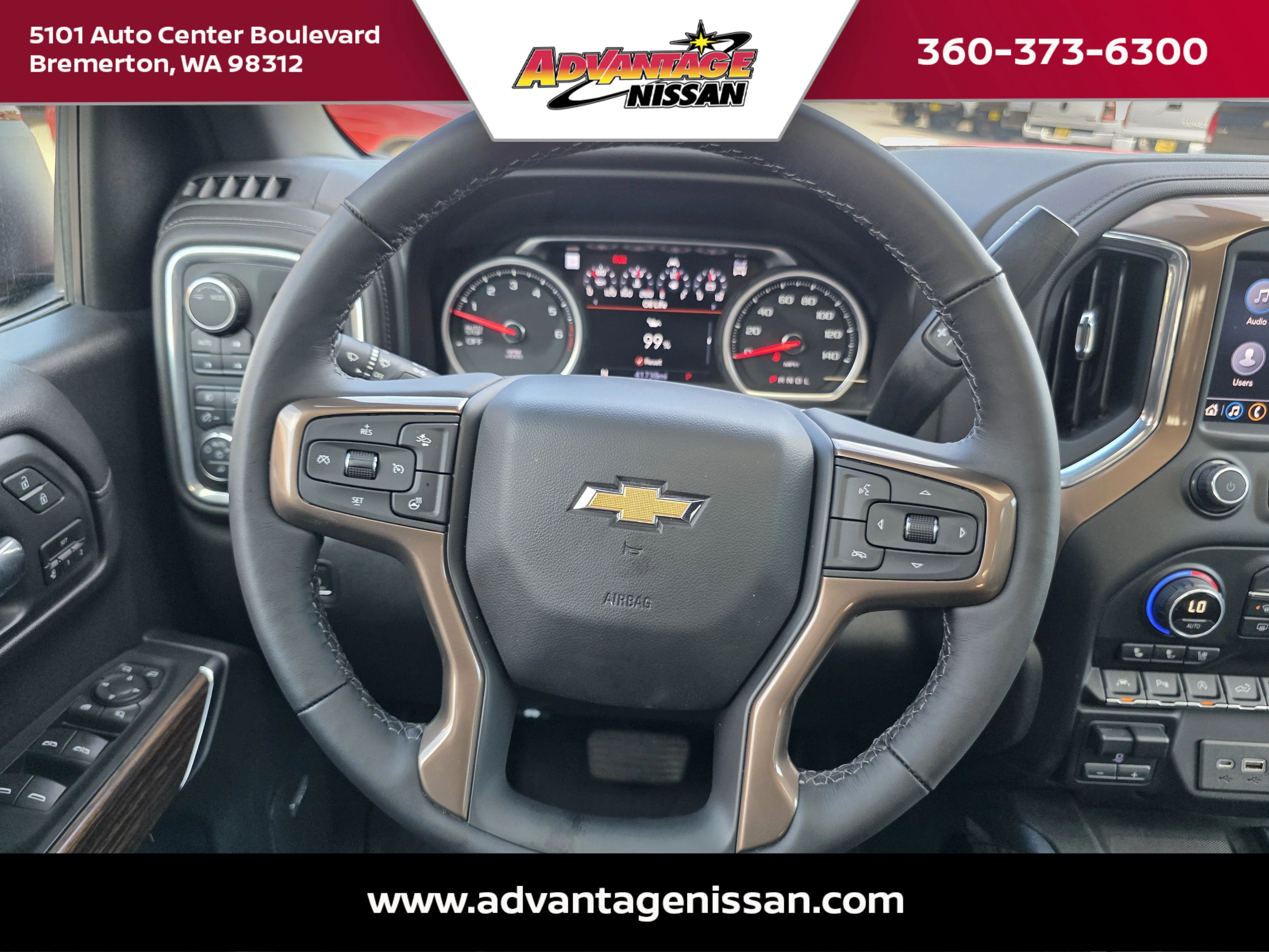 Used 2020 Cajun Red Tintcoat Chevrolet High Country image 27