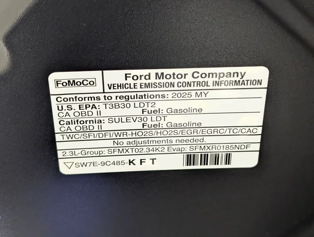 Certified Used 2025 Agate Black Metallic Ford ST-Line image 26