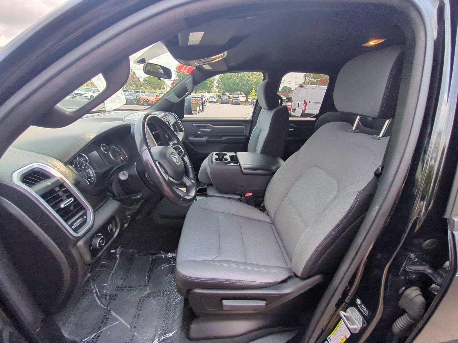 Used 2022 Diamond Black Crystal Pearlcoat Ram Big Horn image 18