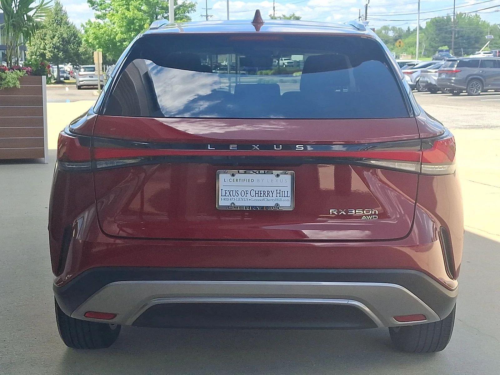 Certified Used 2023 MATADOR RED MICA Lexus  image 5
