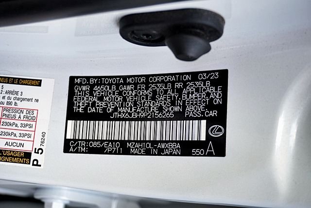 Used 2023 Gray Lexus 250h Base image 33