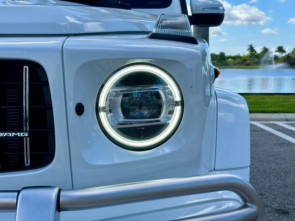 Used 2021 designo Moonlight White Metallic Mercedes-Benz G 63 AMG® image 30