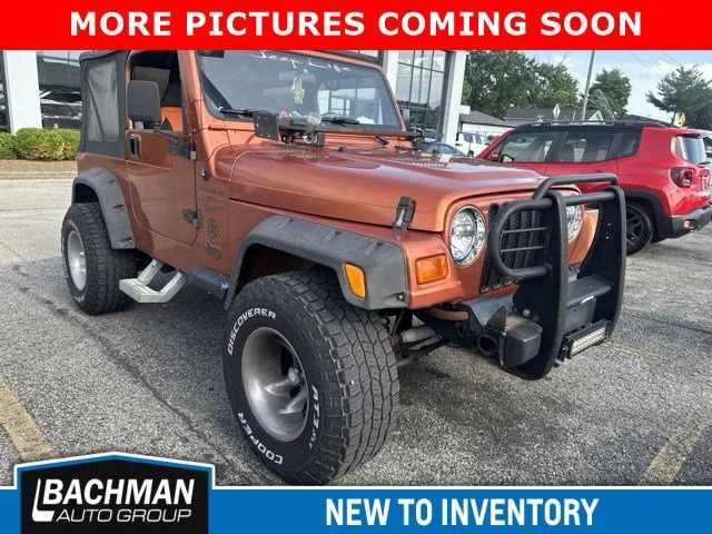 Used 2001 Jeep Wrangler SPORT with VIN 1J4FA49S41P330777 for sale in Jeffersonville, IN