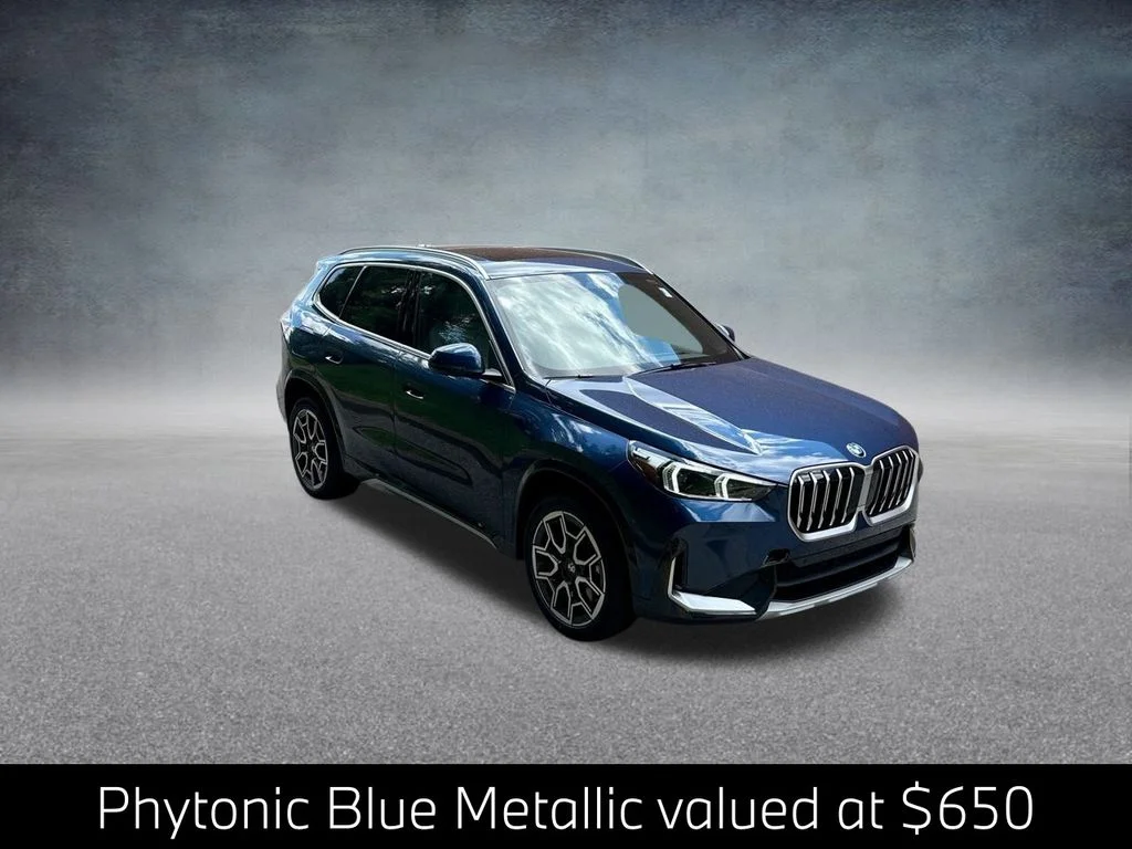 Certified Used 2025 Blue BMW xDrive28i image 2