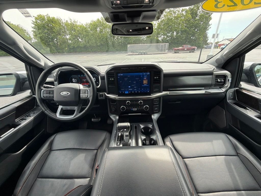 Used 2023 Gray Metallic Ford Lariat image 11