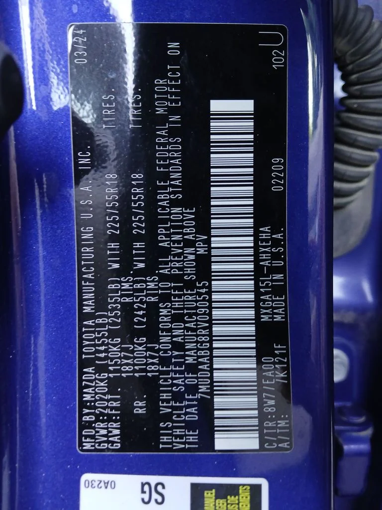 Used 2024 Blue Toyota XLE image 36