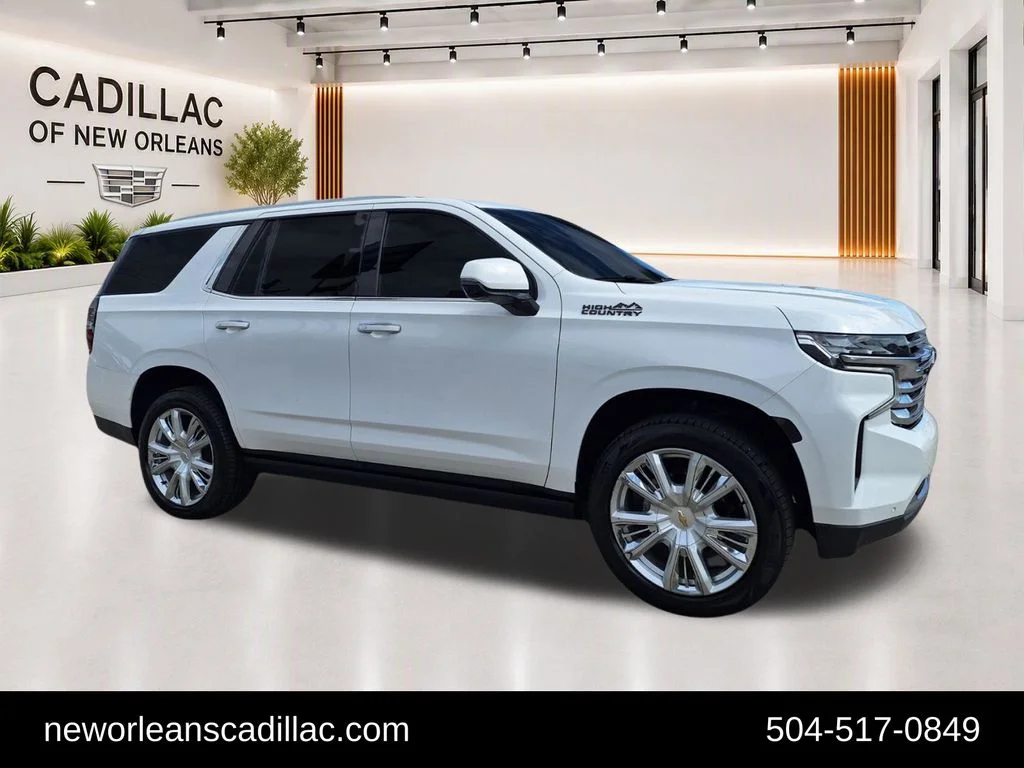 Used 2021 White Chevrolet High Country image 1
