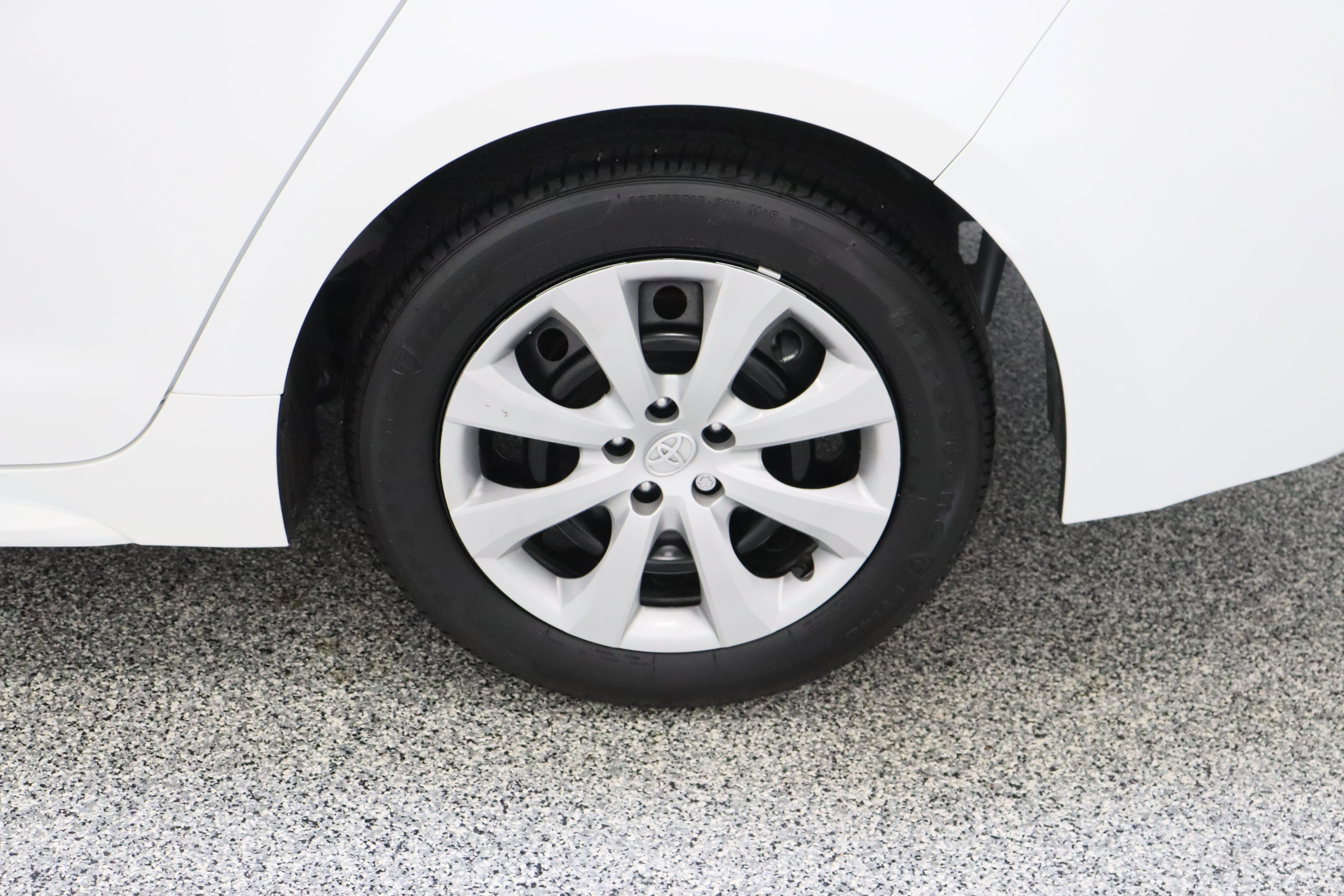 Certified Used 2025 White Toyota LE 2.0L image 10