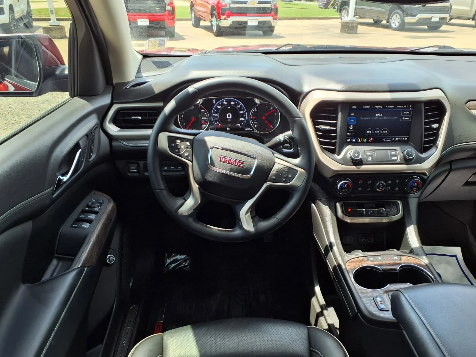 Used 2023 Volcanic Red Tintcoat GMC Denali image 3