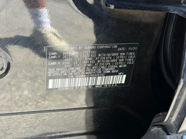 Used 2022 Black Subaru Onyx Edition image 30