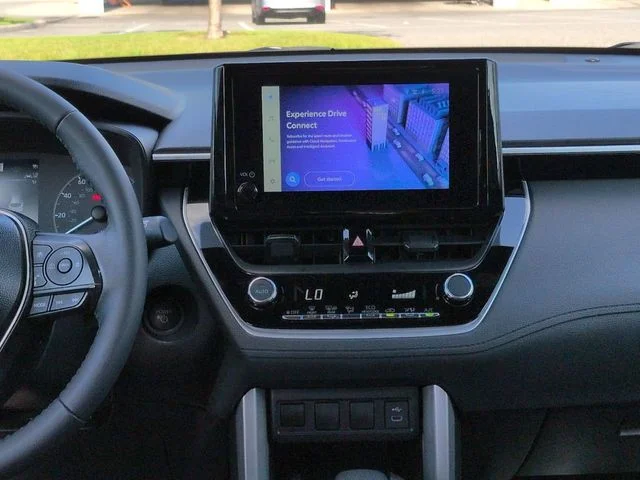 Used 2025 Blue Toyota Hybrid SE image 18