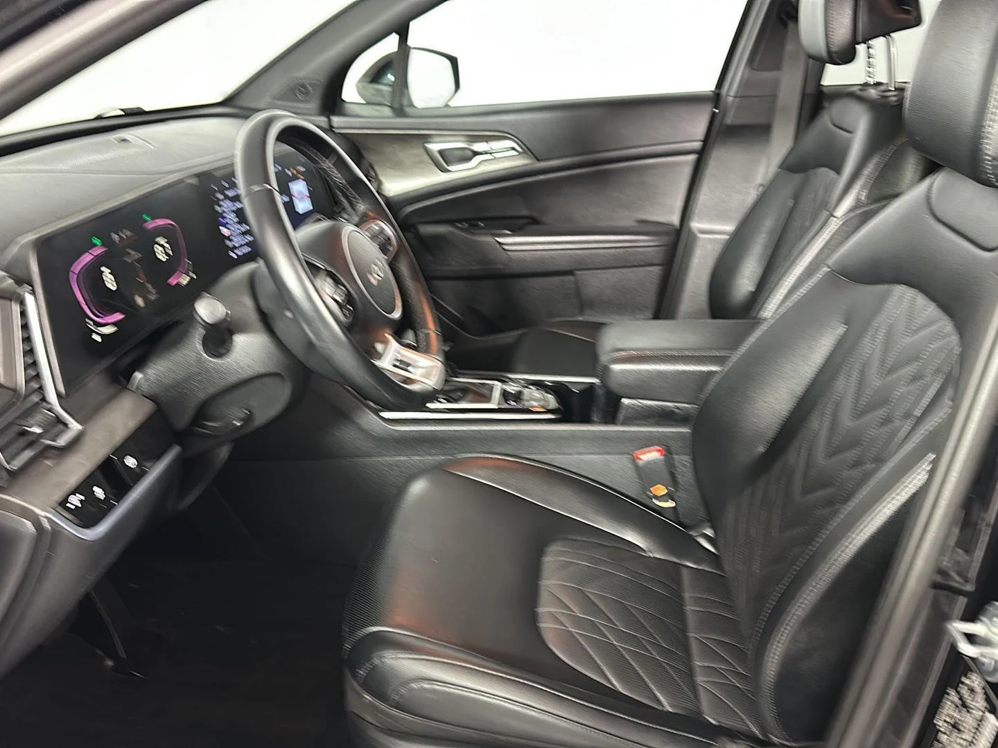 Used 2024 Ebony Black Kia X-Line image 10