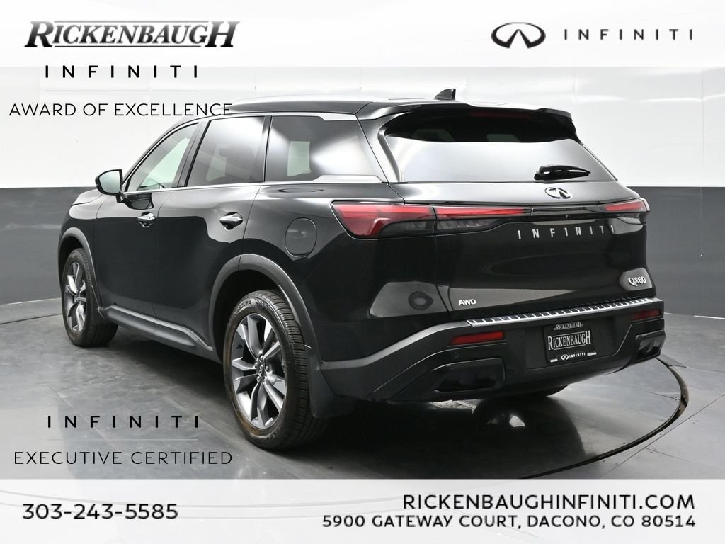 Certified Used 2023 Black INFINITI LUXE image 5