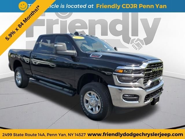 New 2026 Diamond Black Crystal Pearl-Coat Exterior Paint RAM Tradesman image 7