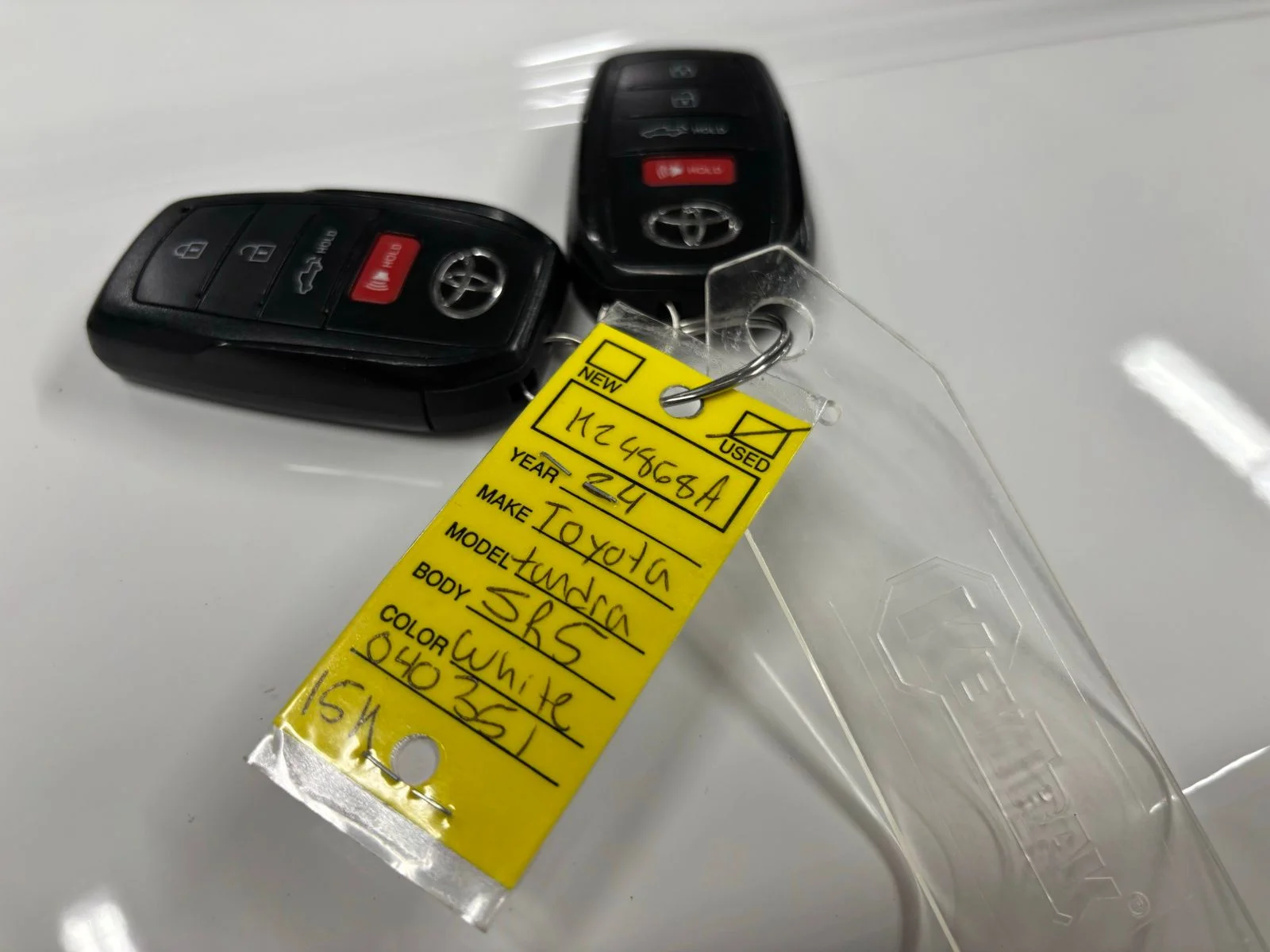 Used 2024 White Toyota SR5 image 24