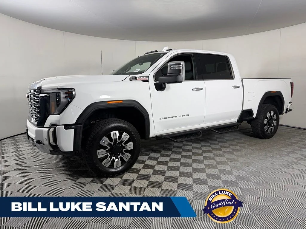 Certified Used 2025 White GMC Denali image 1