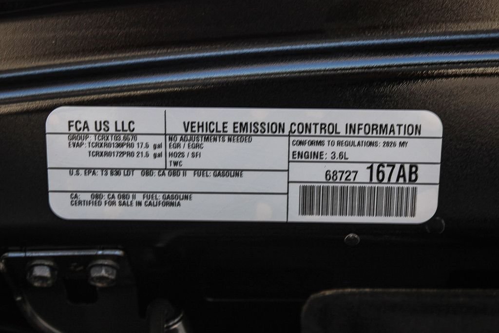 New 2026 Black Clearcoat Jeep Rubicon X image 28