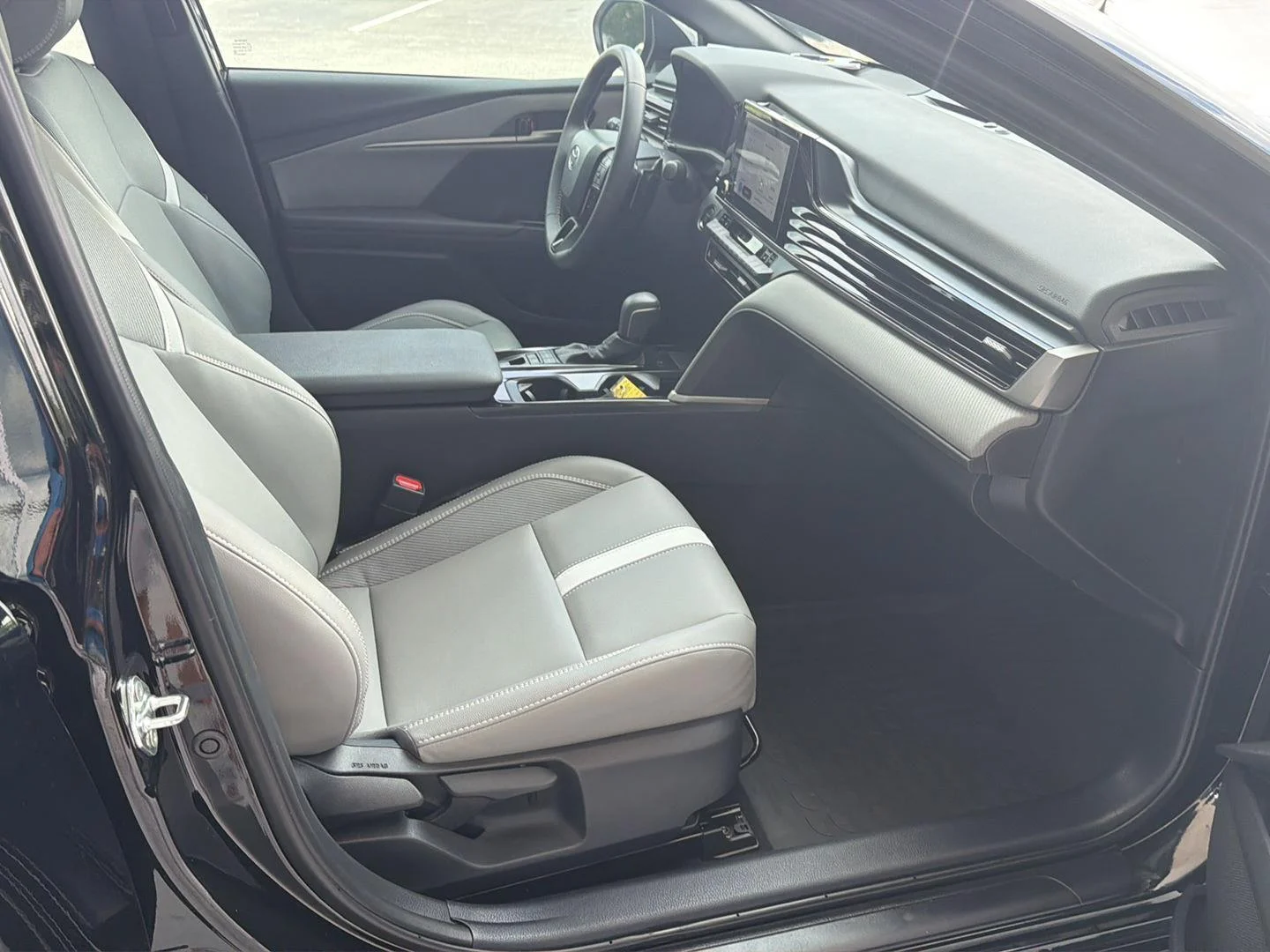 Used 2025 Midnight Black Metallic Toyota SE image 13