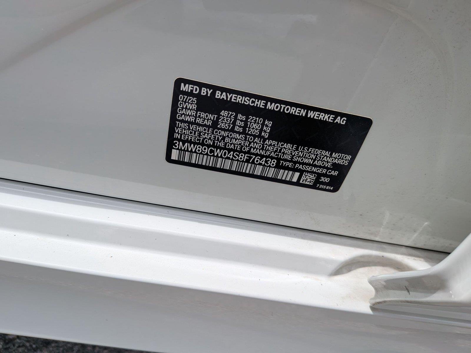 Used 2025 Alpine White BMW 330i xDrive image 38