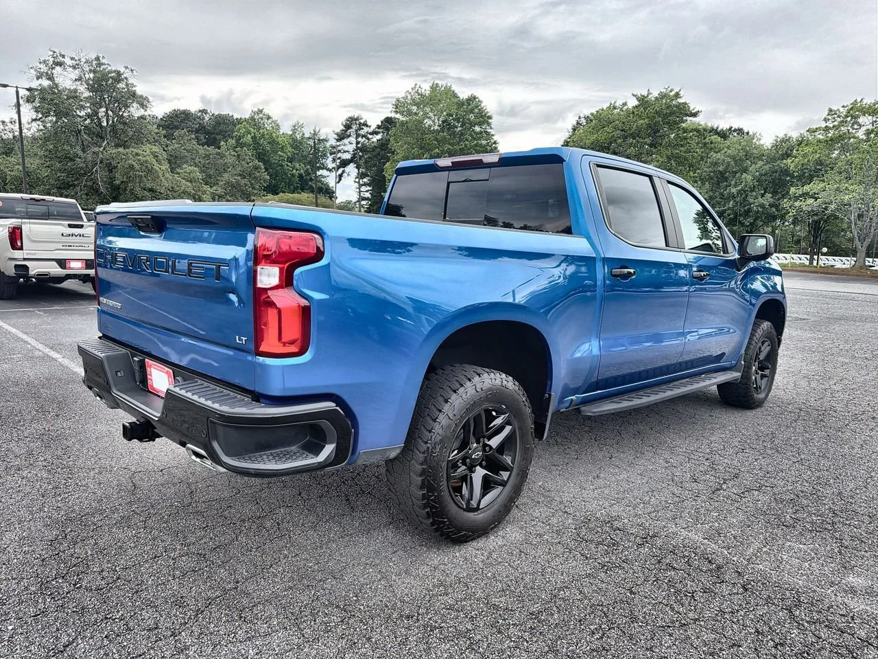 Used 2022 Glacier Blue Metallic Chevrolet LT Trail Boss image 8
