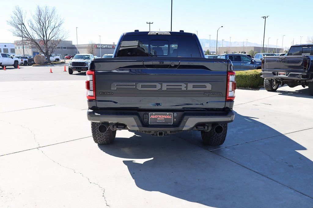 Used 2023 Antimatter Blue Ford Raptor image 5