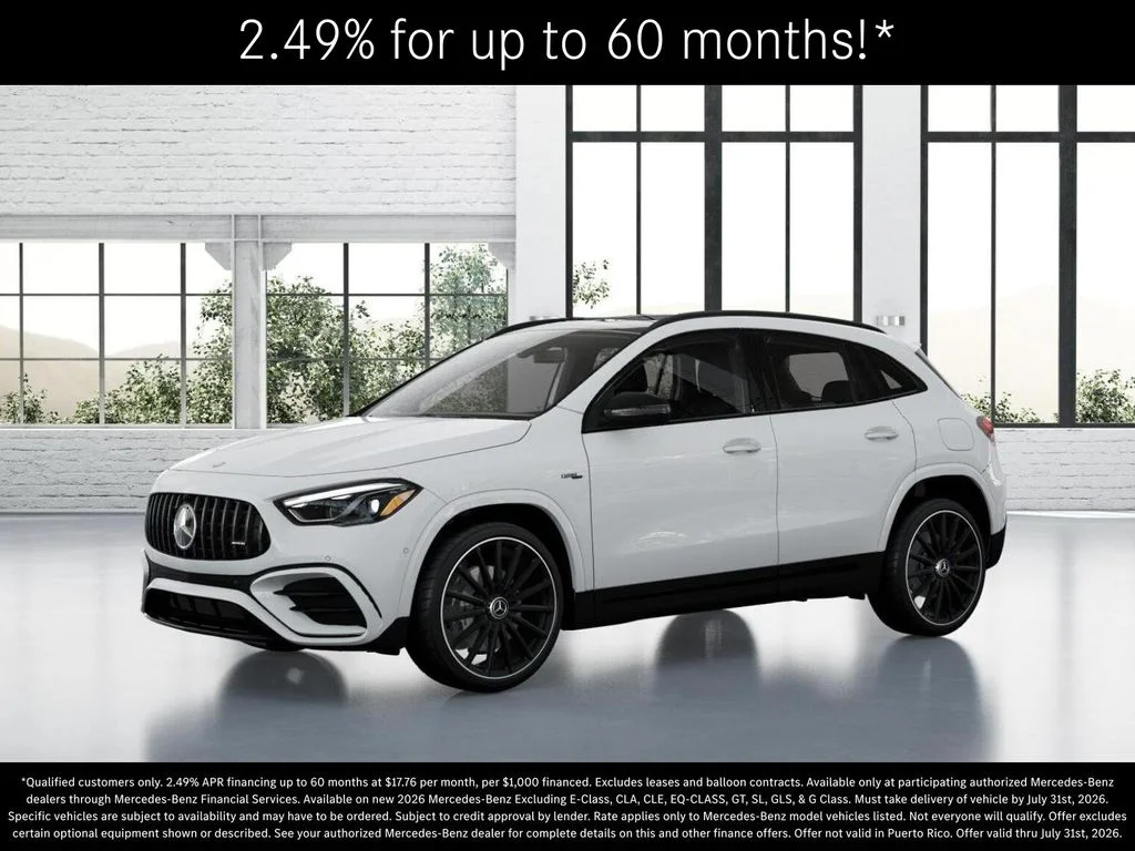 New 2026 Polar White Mercedes-Benz AMG® GLA 35 4MATIC SUV image 38