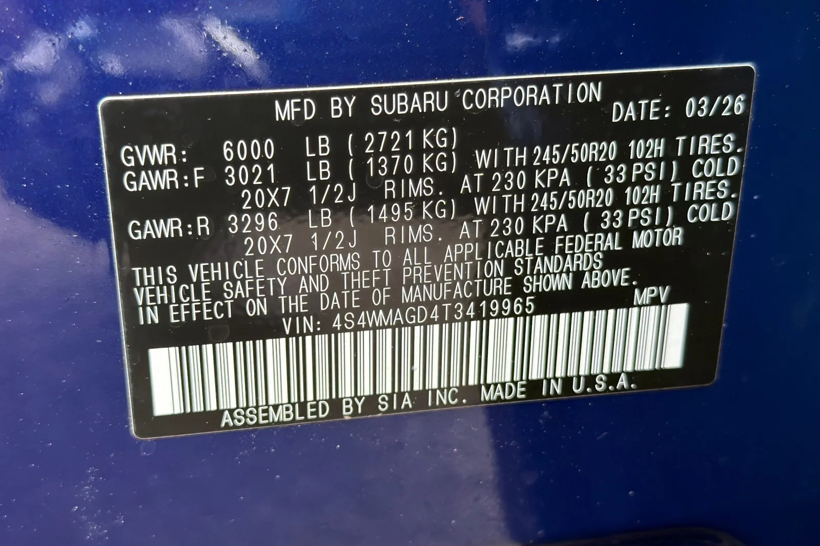 2026 Subaru Ascent Limited - Photo 27