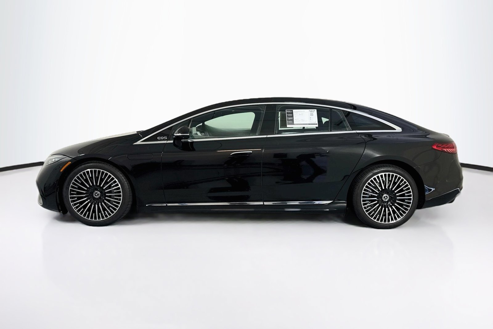 Certified Used 2022 Obsidian Black Metallic Mercedes-Benz EQS 450+ image 8
