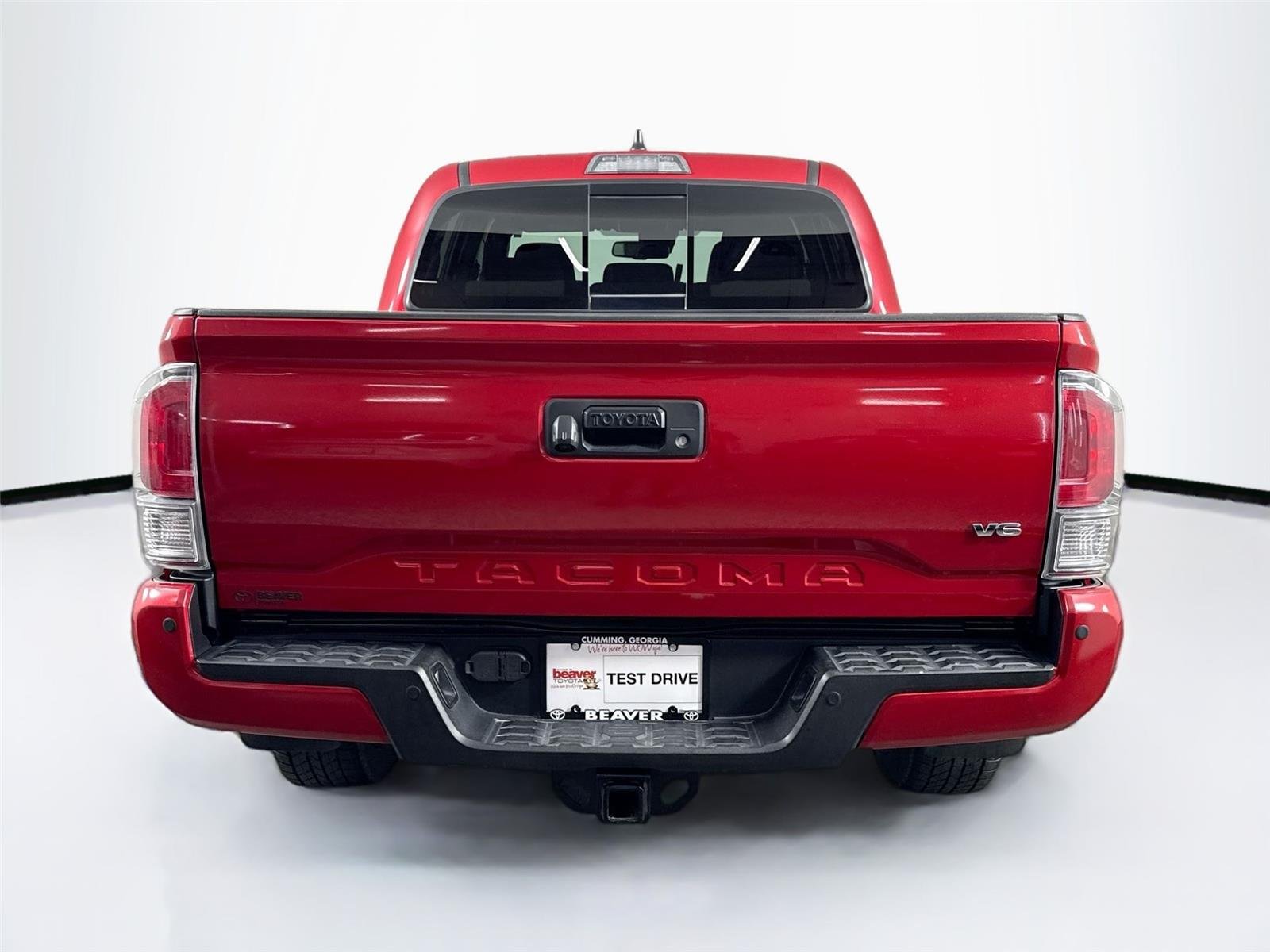 Certified Used 2023 Barcelona Red Metallic Toyota TRD Sport image 10