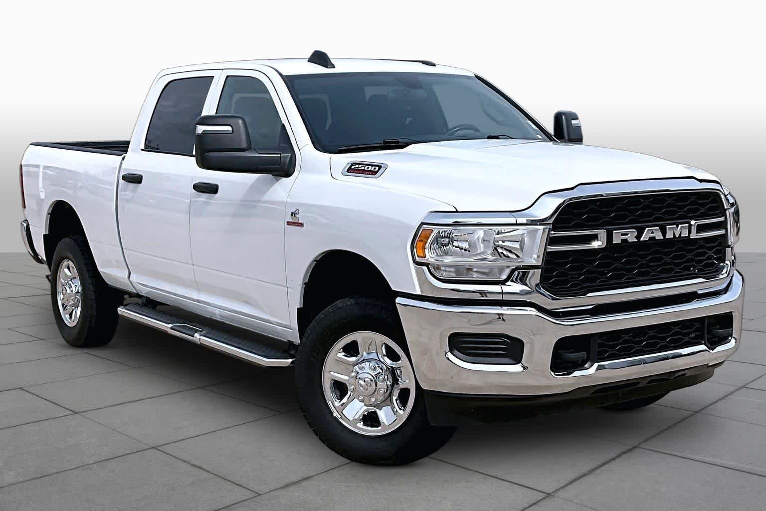 Used 2024 Bright White Clearcoat Ram Tradesman image 3