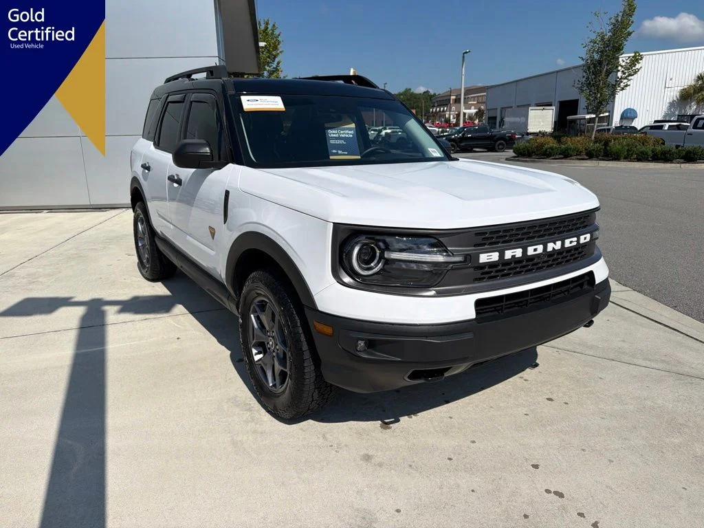 Certified Used 2024 Oxford White Ford Badlands image 1