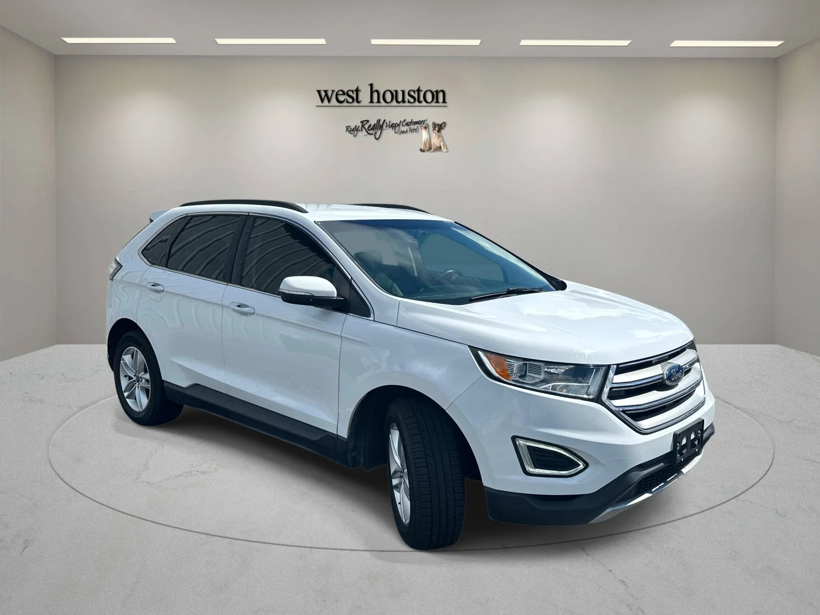 Used 2017 White Ford SEL image 3