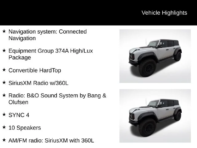 Used 2024 White Ford Raptor image 8