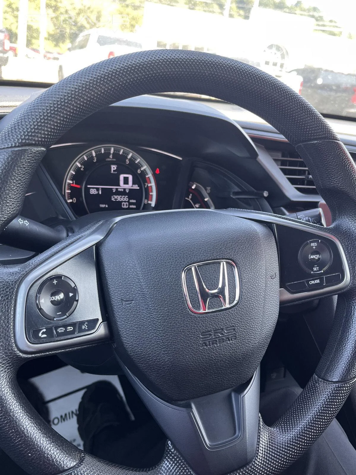 Used 2017 Crystal Black Pearl Honda LX image 17