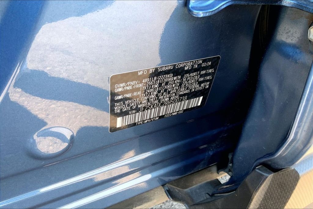 Used 2024 Blue Subaru Premium image 19