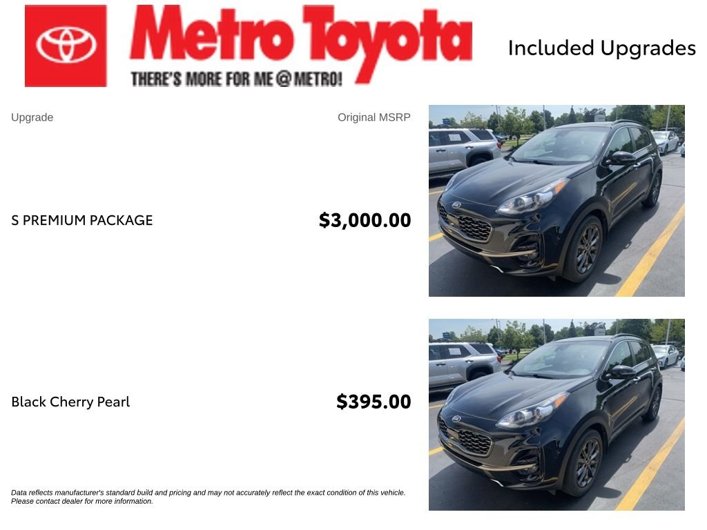 Used 2020 Red Kia S image 4