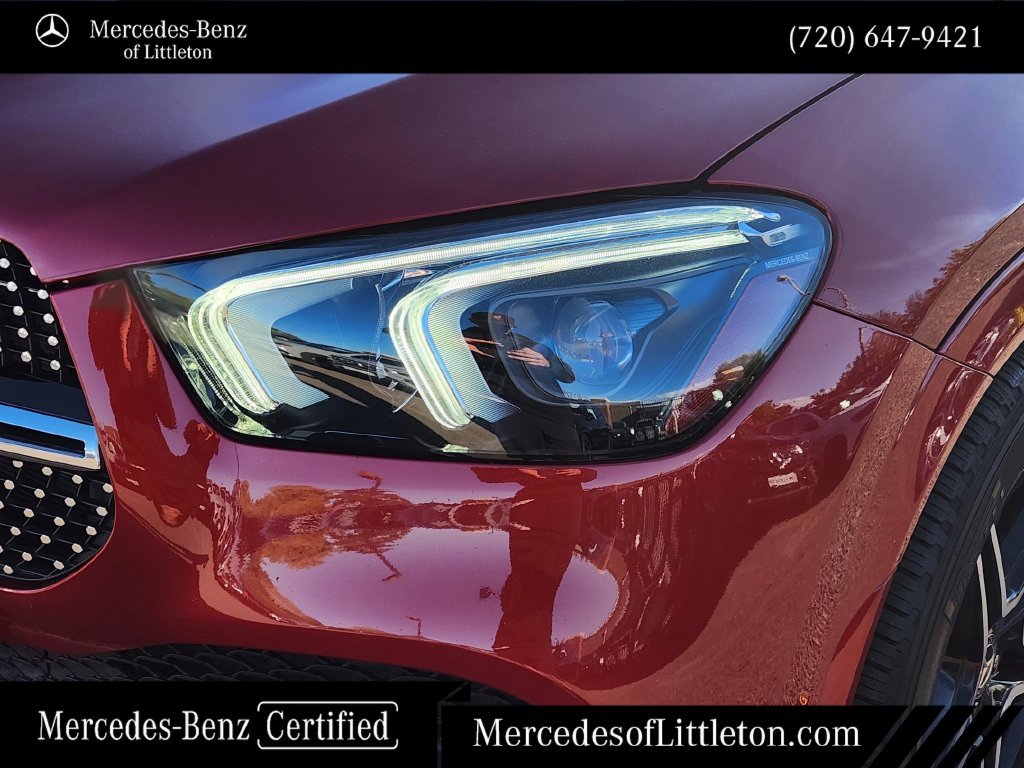 Certified Used 2021 Red Mercedes-Benz GLE 350 image 8