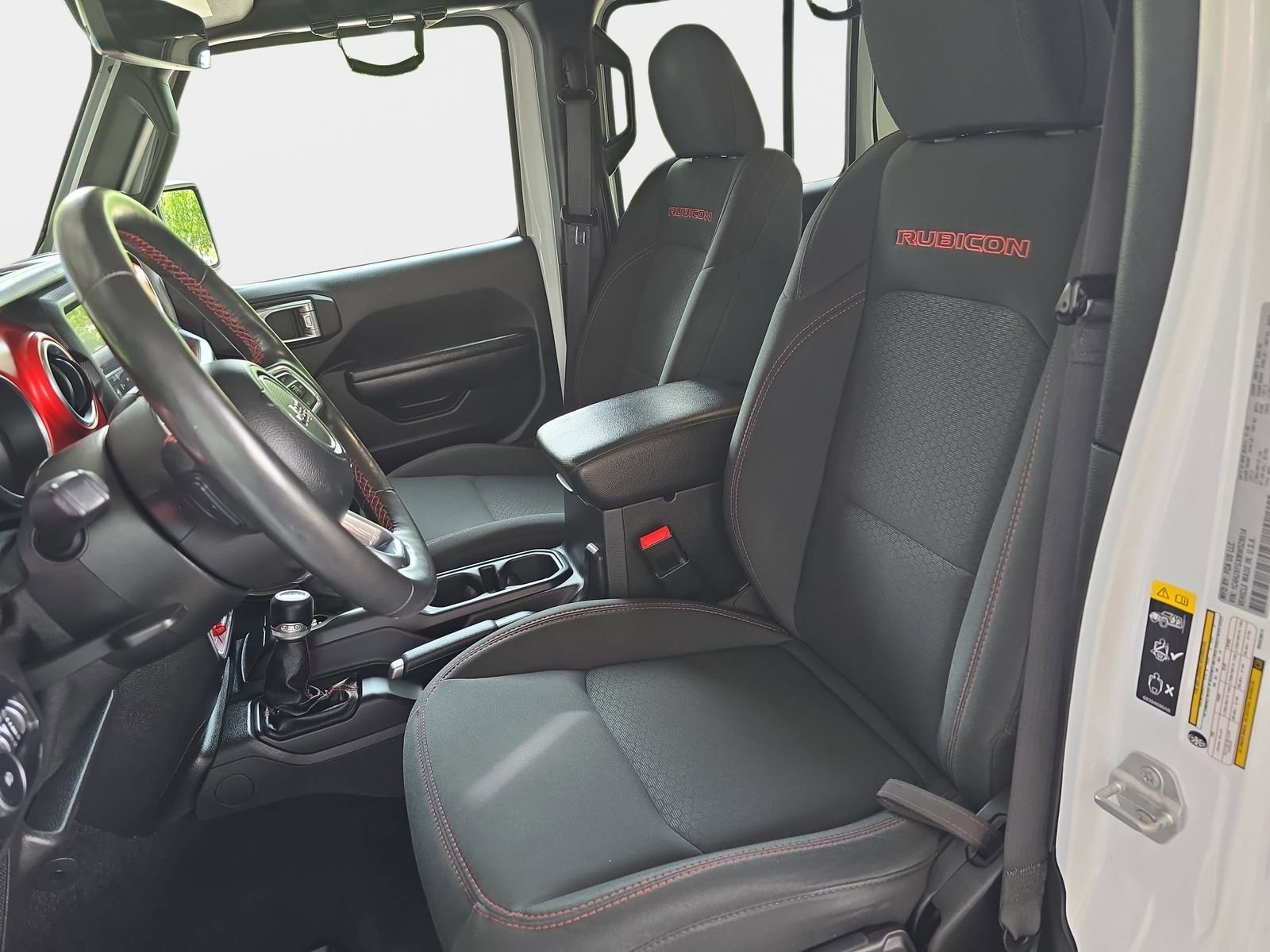 Used 2021 White Jeep Unlimited Rubicon image 19