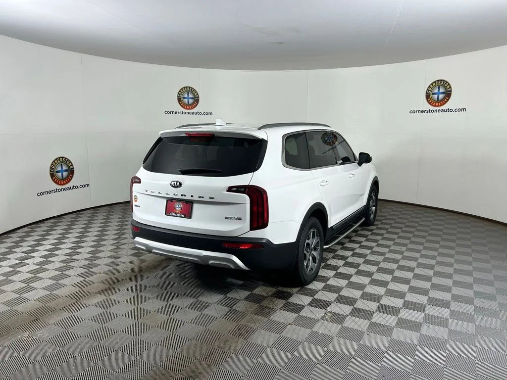 Certified Used 2021 White Kia EX image 20