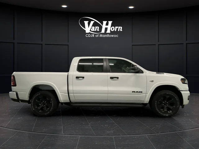 New 2026 Bright White Clear-Coat Exterior Paint RAM Big Horn/Lone Star image 2
