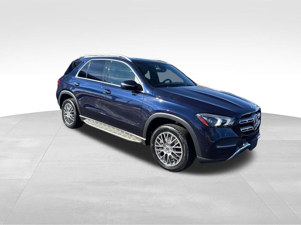Used 2021 Brilliant Blue Metallic Mercedes-Benz GLE 350 image 8