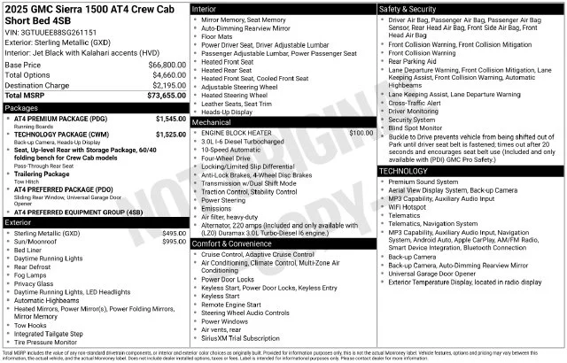 Used 2025 Sterling GMC AT4 image 21