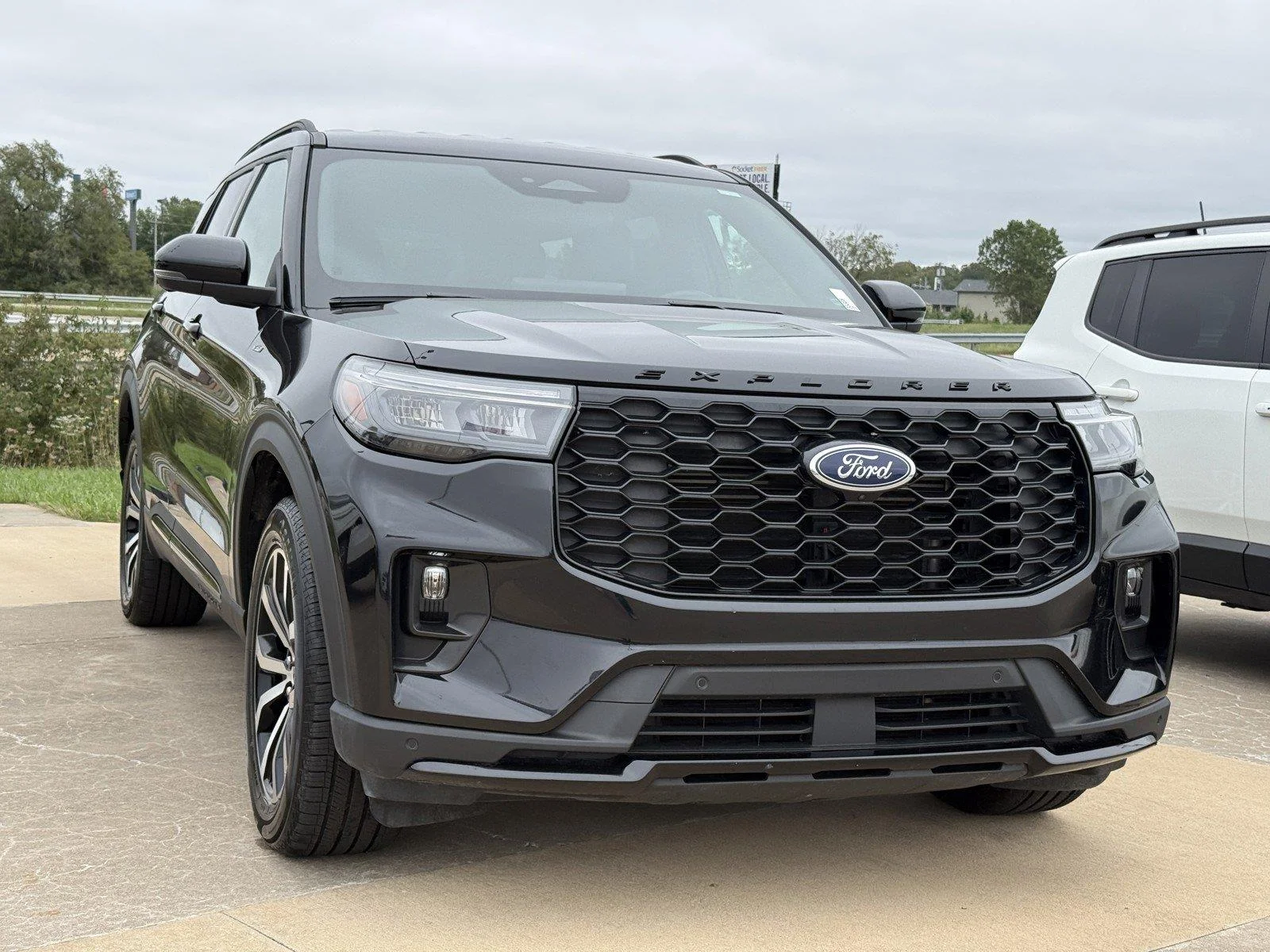 Certified 2025 Ford Explorer ST-LINE with VIN 1FMUK8KH7SGB56989 for sale in Kansas City