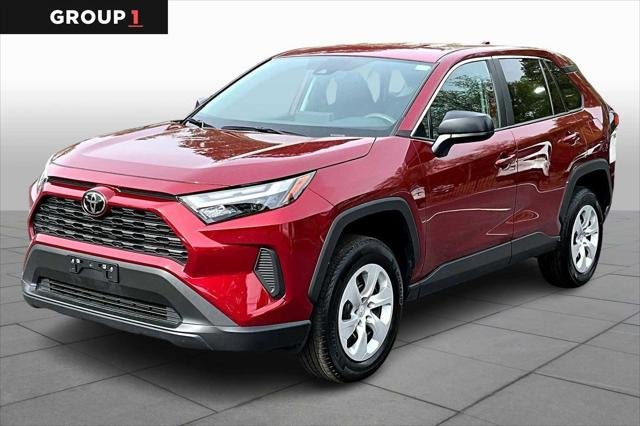 Red (Ruby Flare Pearl) 2025 Toyota RAV4 LE FWD SUV / Crossover Front-Wheel Drive