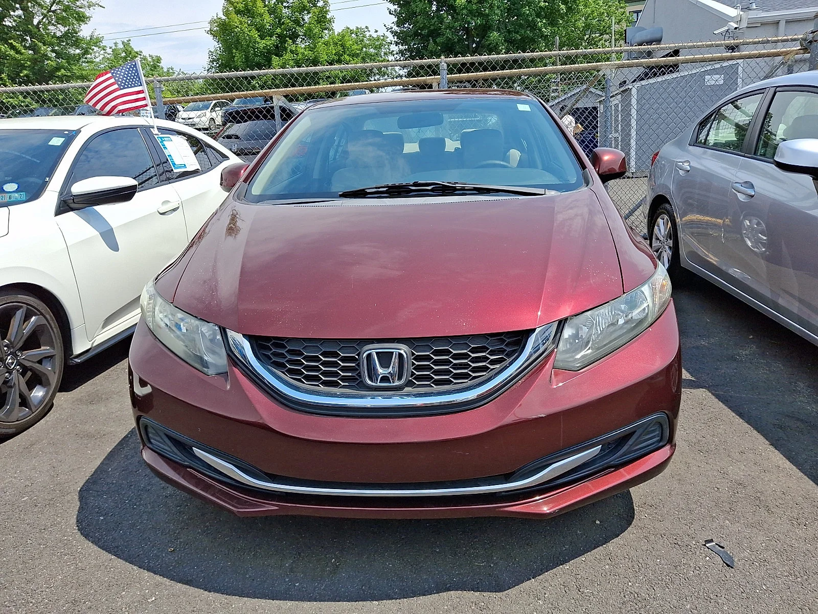 Used 2013 Honda Civic LX with VIN 2HGFB2F56DH560062 for sale in Ardmore, PA
