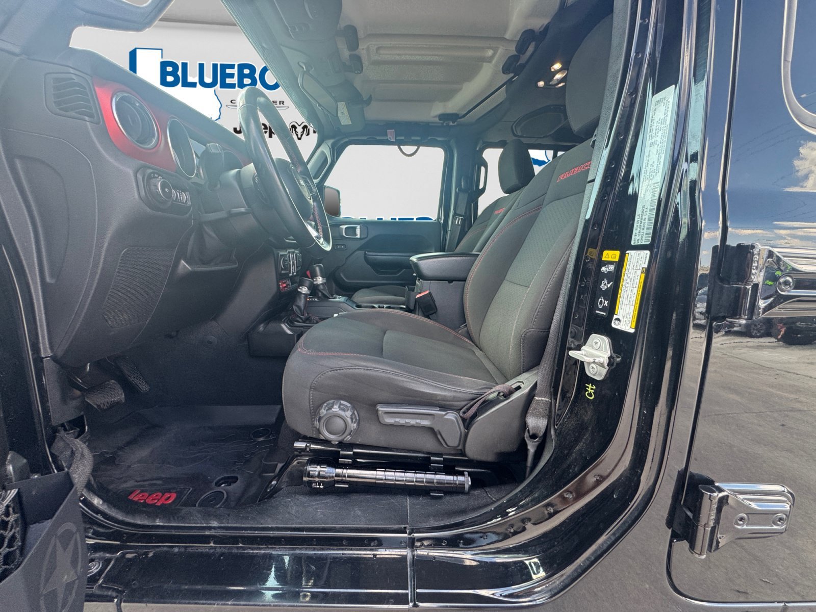 Used 2021 Black Clearcoat Jeep Unlimited Rubicon image 11