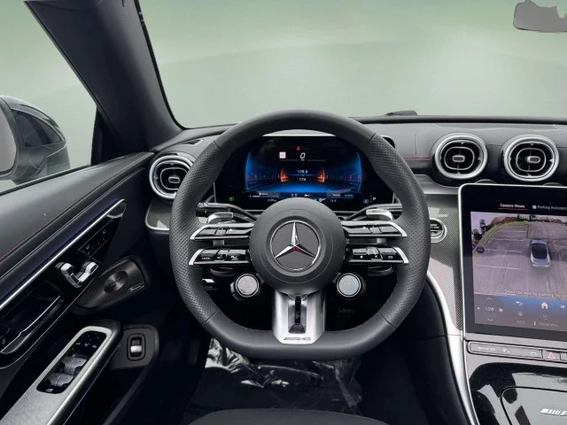 New 2026 MANUFAKTUR Moonlight White Metallic Mercedes-Benz AMG® CLE 53 4MATIC+ Cabriolet image 9