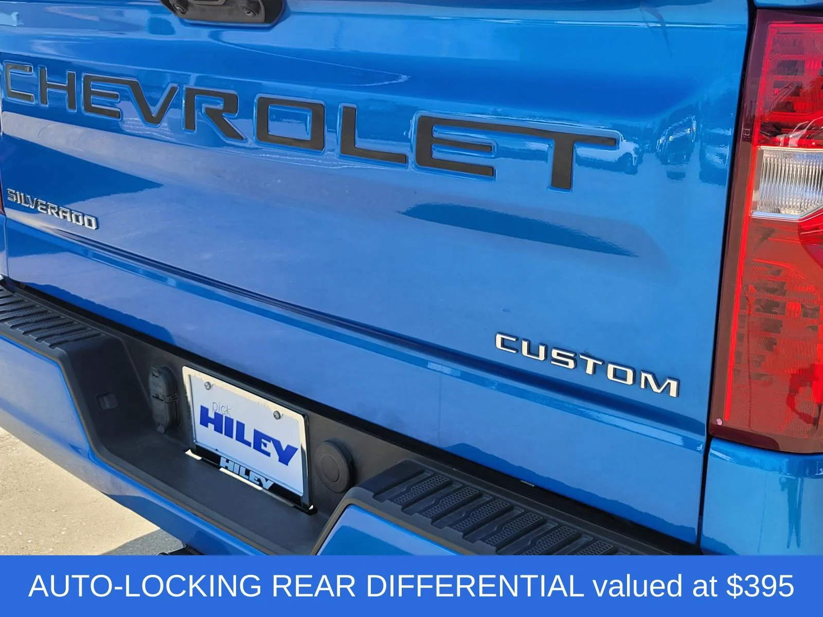 Used 2025 Riptide Blue Metallic Chevrolet Custom image 6