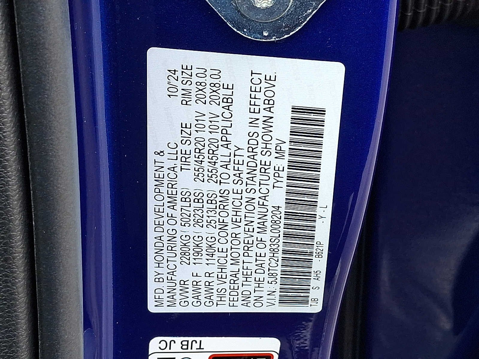 Certified Used 2025 Apex Blue Pearl Acura w/A-Spec Advance Package image 28